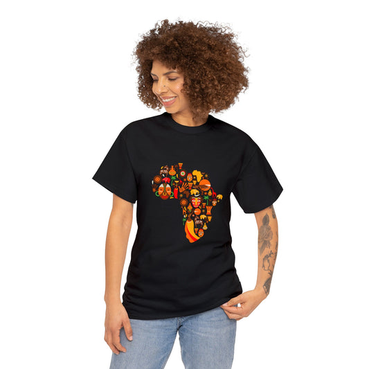 Africa Unisex Heavy Cotton Tee