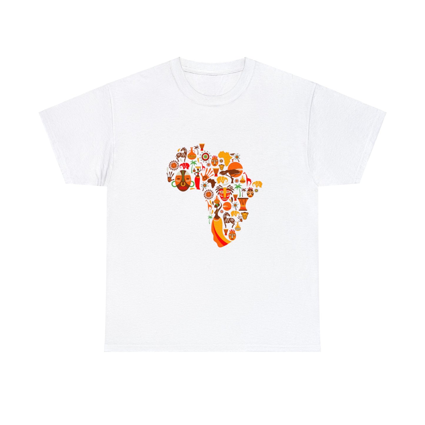 Africa Unisex Heavy Cotton Tee